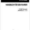 Agco Console C1000 Operator Manual 72571625B DE