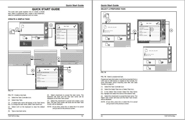 Agco Task Controller Software Version 1.7.X Operator Manual 72571675A 1