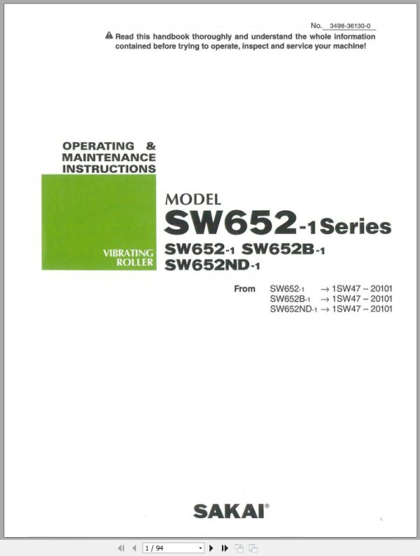 Asphalt Roller Manuals 2