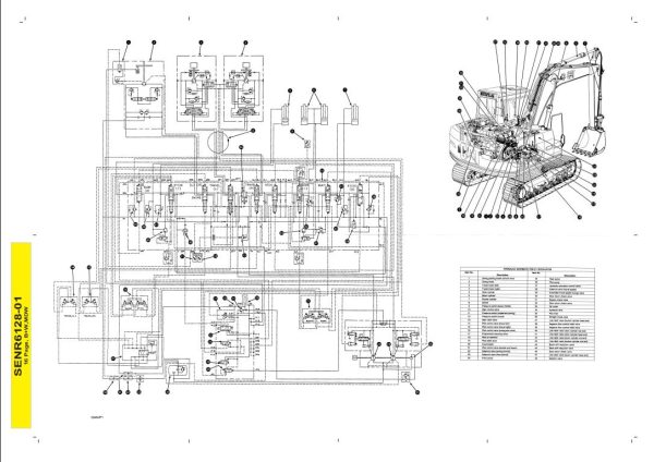 CAT Excavator 311 312 Electrical and Hydraulic Systems 2