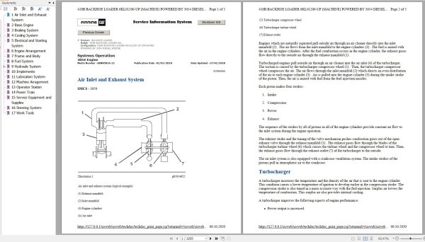 Caterpillar Backhoe Loader 426B Service Repair Manual 6KL00001 Up 1