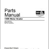 Caterpillar Motor Grader 140K Parts Manual SEBP5013 1