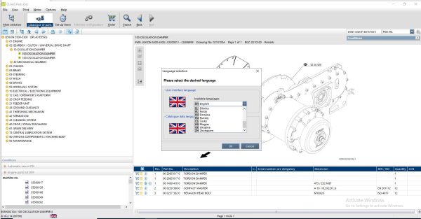 Claas Parts Doc 2.2 08.2023 Agricultural Updated 790 EPC Spare Parts Catalog 75ff87808107d0273