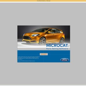 Ford Mcat USA North America 09.2022 Spare Parts Catalogue DVD 1