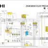 Hitachi Excavator ZX800 Electrical Hydraulic Circuit Diagram 1