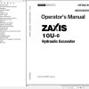 Hitachi Hydraulic Excavator ZX10U 6 Operators Manual ENMAAA EN1 1
