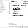 Hitachi Hydraulic Excavator ZX110MF 5G Operators Manual