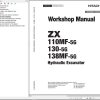 Hitachi Hydraulic Excavator ZX110MF 5G Workshop Manual
