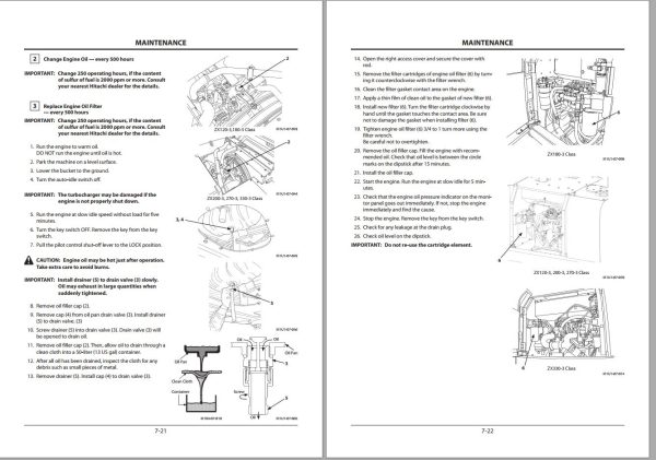 Hitachi Hydraulic Excavator ZX120 3 to ZX330 3 Class Operators Manual 1