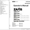 Hitachi Hydraulic Excavator ZX120 5 to ZX330 5 Class Operators Manual