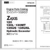 Hitachi Hydraulic Excavator ZX120 to ZX135USL Engine Parts Catalog