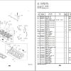 Hitachi Hydraulic Excavator ZX120 to ZX135USL Engine Parts Catalog 1