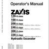 Hitachi Hydraulic Excavator ZX130 5A Operators Manual ENMDAK 2 6