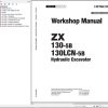 Hitachi Hydraulic Excavator ZX130 5B ZX130LCN 5B Workshop Manual