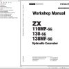 Hitachi Hydraulic Excavator ZX130 5G Workshop Manual WDAGF0 EN 00