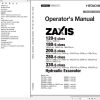 Hitachi Hydraulic Excavator ZX130 5G ZX130K 5G Operators Manual ENMDCD 3 6
