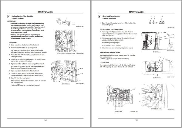 Hitachi Hydraulic Excavator ZX130 5G ZX130K 5G Operators Manual ENMDCD 3 6 1