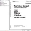 Hitachi Hydraulic Excavator ZX130 5G ZX130K 5G Technical Manual
