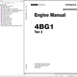 Hitachi Hydraulic Excavator ZX130 5G ZX130K 5G Workshop Manual