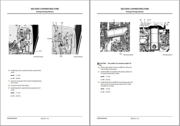 Hitachi Hydraulic Excavator ZX135US 5A Workshop Manual WDAY90 EN 00 1