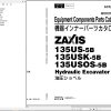 Hitachi Hydraulic Excavator ZX135US 5B Parts Catalog EN JP