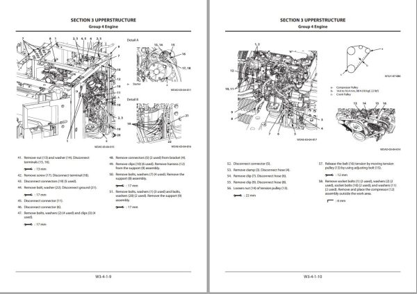 Hitachi Hydraulic Excavator ZX135US 5B Workshop Manual WDAE EN 00 1