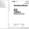 Hitachi Hydraulic Excavator ZX135US 6 Workshop Manual WDAS50 EN 01