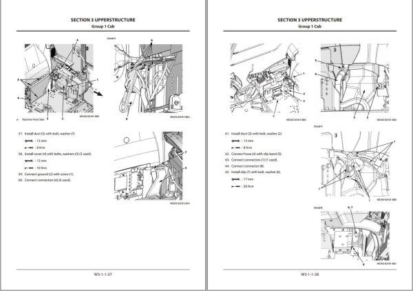 Hitachi Hydraulic Excavator ZX135US 6 Workshop Manual WDAS50 EN 01 1