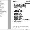 Hitachi Hydraulic Excavator ZX135US 6 ZX135USK 6 Parts Catalog EN JP