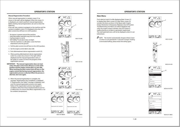 Hitachi Hydraulic Excavator ZX135US 6N ZX245USLC 6N Operators Manual 1