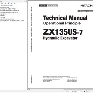 Hitachi Hydraulic Excavator ZX135US 7 Technical Manual