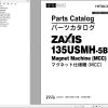 Hitachi Hydraulic Excavator ZX135USMH 5B Parts Catalog EN JP