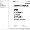 Hitachi Hydraulic Excavator ZX135USX 6 ZX210X 6 ZX210LCX 6 Technical Manual