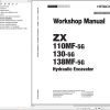 Hitachi Hydraulic Excavator ZX138MF 5G Workshop Manual