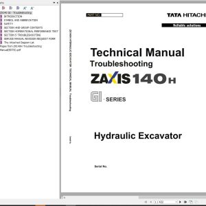 Hitachi Hydraulic Excavator ZX140H GI Series Technical Manual