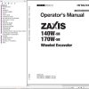 Hitachi Hydraulic Excavator ZX140W 5B Operators Manual ENMLBA 1 3