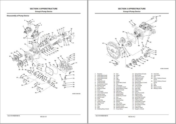 Hitachi Hydraulic Excavator ZX140W 5B Workshop Manual 1