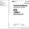 Hitachi Hydraulic Excavator ZX140W 6 Technical Manual
