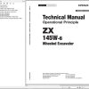 Hitachi Hydraulic Excavator ZX145W 6 Technical Manual