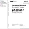 Hitachi Hydraulic Excavator ZX155W 7 Technical Manual