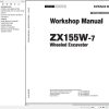 Hitachi Hydraulic Excavator ZX155W 7 Workshop Manual
