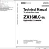 Hitachi Hydraulic Excavator ZX160LC 5A Technical Manual