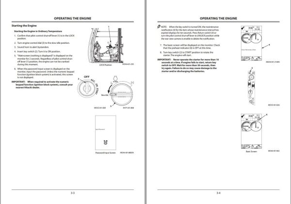 Hitachi Hydraulic Excavator ZX160LC 5B Operators Manual ENMDCA 1 5 1
