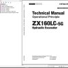 Hitachi Hydraulic Excavator ZX160LC 5G Technical Manual