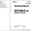 Hitachi Hydraulic Excavator ZX160LC 5G Workshop Manual