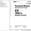 Hitachi Hydraulic Excavator ZX160LC 6 Technical Manual