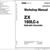 Hitachi Hydraulic Excavator ZX160LC 6 Workshop Manual WDBR50 EN 01