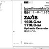 Hitachi Hydraulic Excavator ZX170LC 5A Parts Catalog EN JP