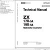 Hitachi Hydraulic Excavator ZX17U 5A ZX19U 5A Technical Manual