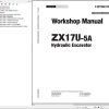 Hitachi Hydraulic Excavator ZX17U 5A ZX19U 5A Workshop Manual
